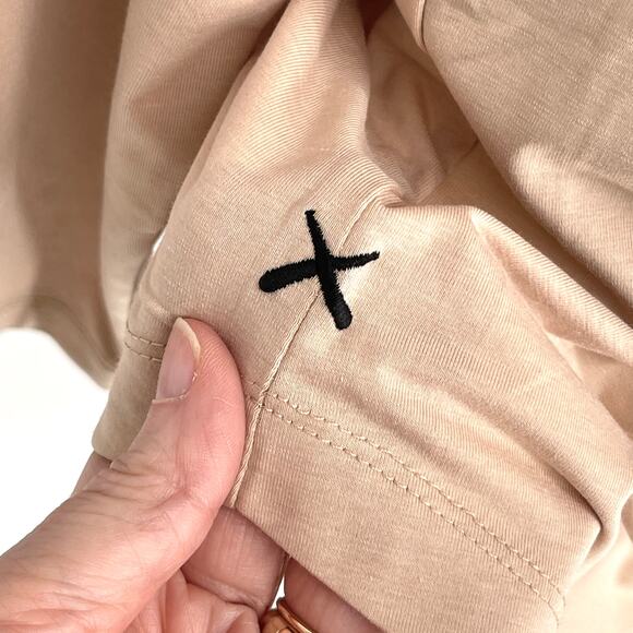 Cuts Clothing NEW Mens Curve-Hem T-Shirt Sz XL Long Sleeve Mountain Mist Soft - Picture 3 of 9